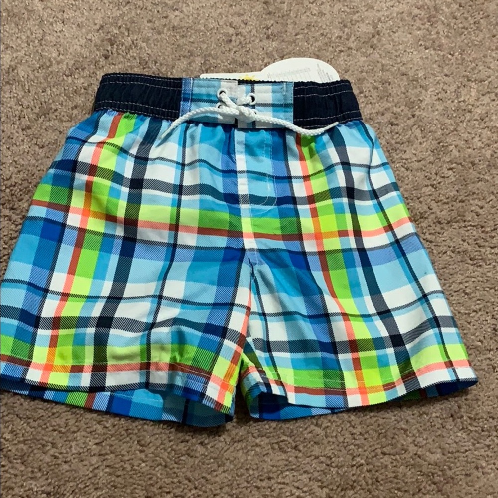 Koala kids 12-18 month new blue swimming trunks